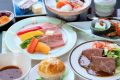*【お肉中心会席一例】国産牛の鉄板焼やローストビーフにパイビーフシチュー等、お肉好きにはたまらない！