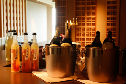 旬の食材を使った美味しいお料理をさらに愉しむワインや地酒・地ビールなどを豊富にご用意