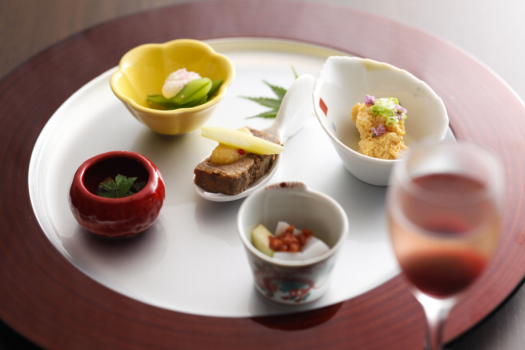 お料理を選べる楽しさ♪メイン料理やデザートなどがあなたの好みで選べるシェフズテーブル≪海楽 料理イメージ≫