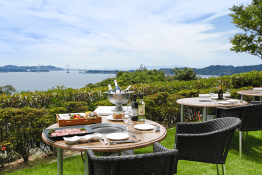 御食国・淡路島の山海の幸を夕陽で染まるガーデンテラスで愉しむ特選バーベキュー≪料理イメージ≫