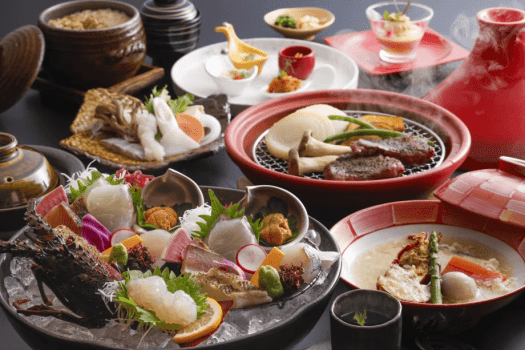 紅葉鯛・伊勢海老・淡路牛を味わう贅沢な秋の饗宴コース(料理イメージ) 紅葉鯛・伊勢海老・淡路牛を味わう贅沢な秋の饗宴コース(料理イメージ)