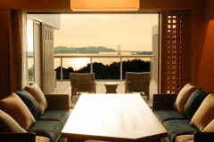 全室にあなただけの専有露天風呂とテラスを有する特別客室「別邸 蒼空-SOLA-離れ」