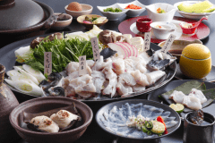 質・量ともに粋を極めた淡路島３年とらふぐをとことん味わい尽くす至高の一本喰いコース≪料理イメージ≫