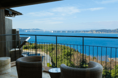 専有露天風呂とテラスを有する特別客室「別邸 蒼空-SOLA-天空TypeC」