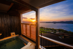 専有露天風呂付特別客室「別邸 蒼空-SOLA-天空TypeE」