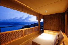 専有露天風呂付特別客室「別邸 蒼空-SOLA-天空TypeE」