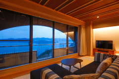 【ハイフロア】和洋室(49.5平米・鳴門海峡ビュー)【禁煙】