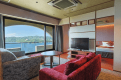 スイート711号(60平米・鳴門海峡ビュー)