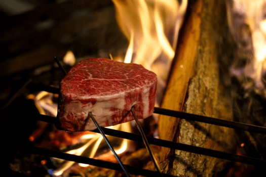 【1泊2食／基本食材】厳選食材の特製BBQを満喫。源泉かけ流し温泉と自然に癒やされる通常ステイ