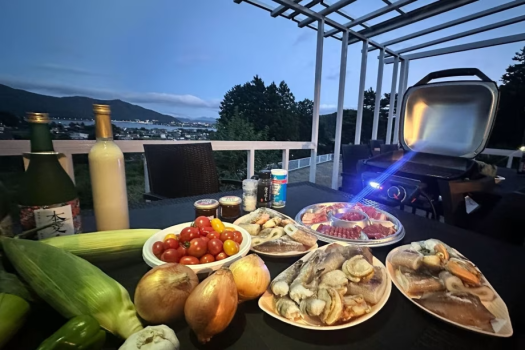 圧巻の富士ビュー！大自然を眺めながら豪快BBQプラン【2食付き】
