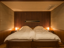 『居待ち月』のベッドルーム