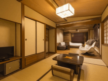 『寝待ち月』は６３㎡の広さの客室になります