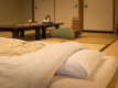 素泊りタイプの客室は、お布団はＩＮ時にご用意させていただいています。