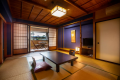 Comfort Suite “Asano” ◆ 85㎡
A guest room with an open-air bath on a wooden deck, where you can soak while feeling the breeze of Kanazawa’s historic castle town. Comfort Suite “Asano” ◆ 85㎡
A guest room with an open-air bath on a wooden deck, where you can soak while feeling the breeze of Kanazawa’s historic castle town.