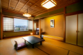 Junior Suite “Enji” ◆ 75㎡
Enjoy sweeping views of the Saigawa River and the Kanazawa cityscape through large windows. Junior Suite “Enji” ◆ 75㎡
Enjoy sweeping views of the Saigawa River and the Kanazawa cityscape through large windows.