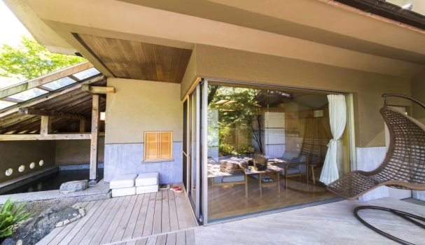 *客室専用露天風呂付　「和室S（12.5+8畳）」