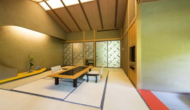 *客室専用露天風呂付 「和室A(12.5+4.5畳)」 *客室専用露天風呂付 「和室A(12.5+4.5畳)」