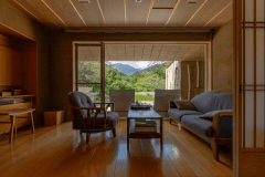 *客室専用露天風呂付　「サウナ・テラス付和室A（12.5+4.5畳+テラス）」