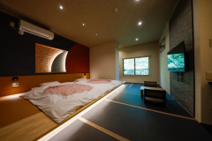 <本館>和モダンコンパクト|山側ビュー【2023年改装】 <本館>和モダンコンパクト|山側ビュー【2023年改装】