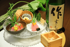 【美酒旅】こだわりの日本酒を愉しむ！日本酒ペアリングプラン！
