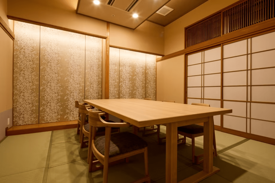 個室食事処　一例　　※お部屋をご指定いただくことはできません。