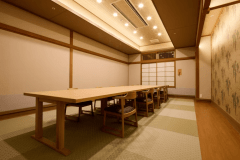 個室食事処　一例　　※お部屋をご指定いただくことはできません。