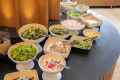 朝食バイキングの一例
展望ダイニング「空森（そらもり）」　7:00～L.O 9:00 （またはL.O 9:30）
※都合により朝食が和食膳に変わることもございます。