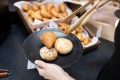 朝食バイキングの一例
展望ダイニング「空森（そらもり）」　7:00～L.O 9:00 （またはL.O 9:30）
※都合により朝食が和食膳に変わることもございます。