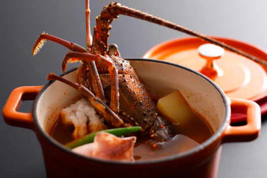天然伊勢海老の和風ブイヤベース(お料理イメージ)