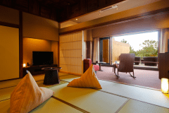 【特別フロア】 専有露天風呂付客室 TypeF （一例※客室により異なります）