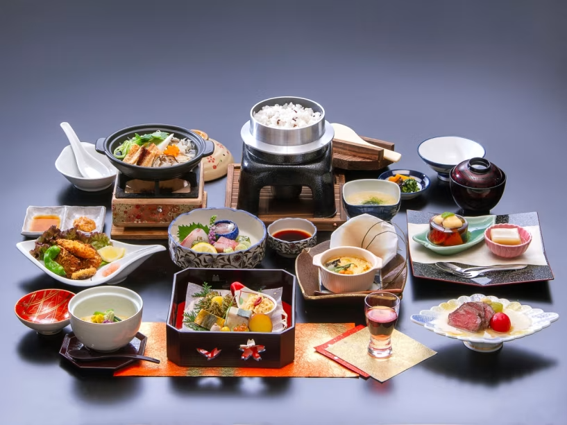 【2025秋◆島根と山陰季節の味覚満足会席】島根ご当地ブランドの旬の食材をふんだんに使用した会席です