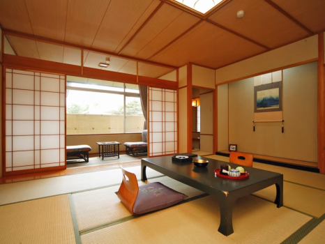 【南館】和室１２．５畳（バス・トイレ付）＜お部屋食＞【禁煙】