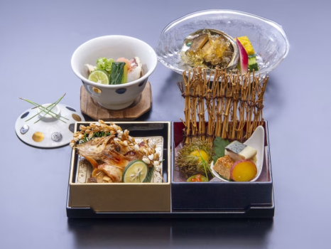 【2025秋】のどぐろ柚庵焼・甘鯛蕎麦蒸し・蒸し鮑