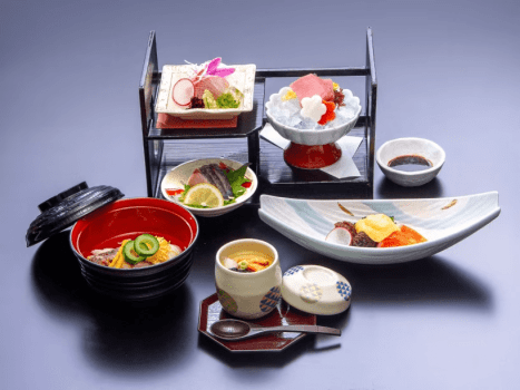 【2026春】お造り・甘鯛素麺・雲丹玄丹蕎麦茶碗蒸し