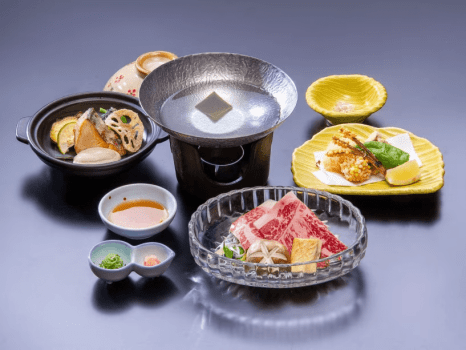 【2026秋・満足会席】島根和牛しゃぶしゃぶ・鰆柚香焼・大田産大穴子磯辺揚 【2026秋・満足会席】島根和牛しゃぶしゃぶ・鰆柚香焼・大田産大穴子磯辺揚