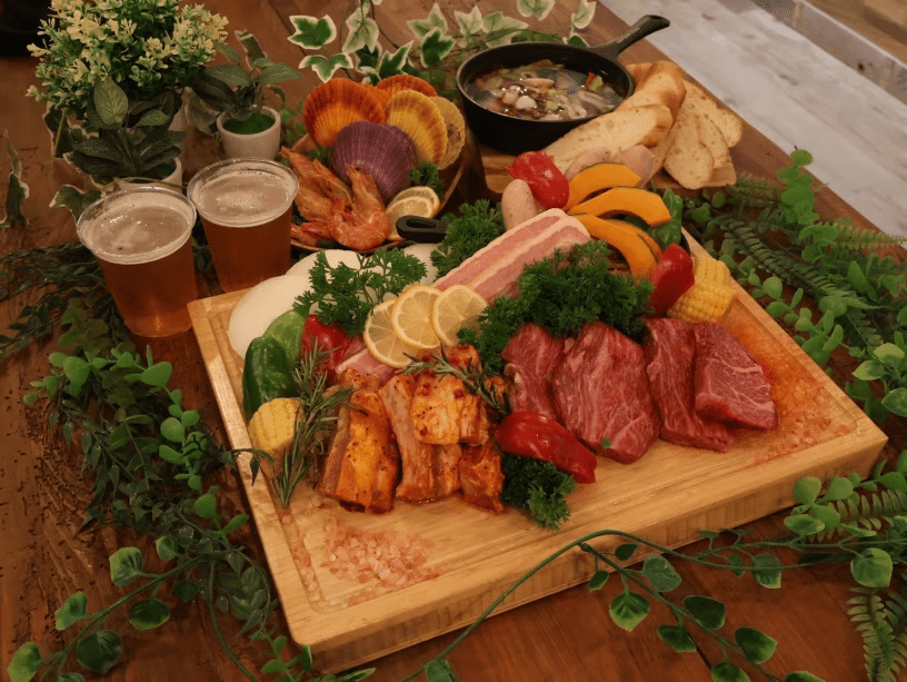 贅沢なお肉も海鮮も食べたいあなたにへ