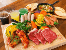 【ソフドリ付き！】【木陰で涼しい】森のオープンBBQ席 18:00～21:00