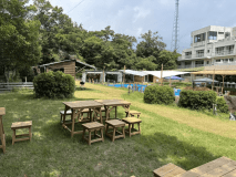 【木陰で涼しい】森のオープンBBQ席 10:00~13:00