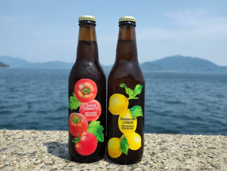 大崎上島で初めての醸造所で誕生をした島の恵みを詰め込んだビール