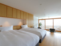 ■Deluxe Twin 陽光■瀬戸内の景色を目の前に、ゆっくりご滞在頂ける部屋になっております。