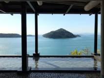 ■露天風呂■2023年4月露天風呂リニューアル！瀬戸内海の多島美は温泉総選挙2024絶景部門全国1位