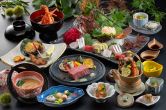 【最高ランク料理-秋の葵（Aoi）会席-】高級食材の饗宴＜伊勢海老姿造り×土瓶蒸し×シャトーブリアン＞