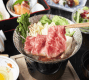 近江牛のすき焼き（小鍋）もご用意しております