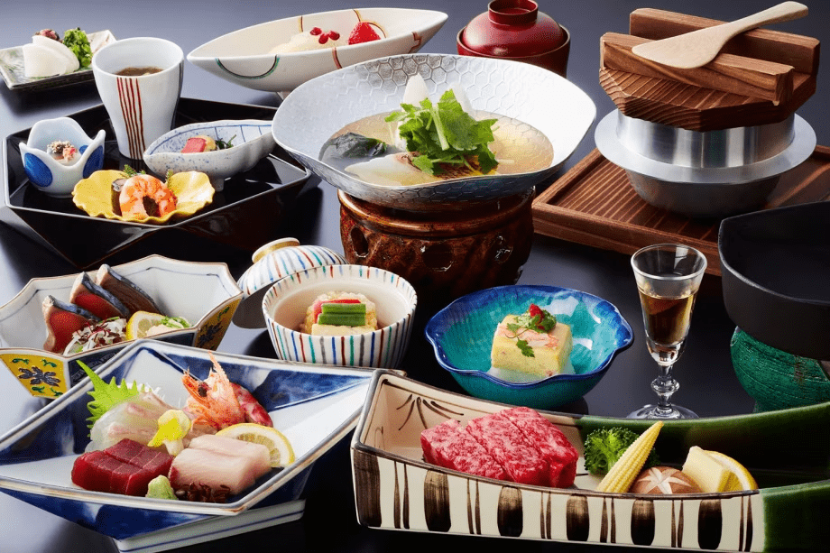 旬の味覚を取り入れた、兵衛伝統の会席プラン　　※イメージ