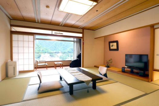ハイグレードな北館客室（禁煙）マッサージチェアと素晴らしい眺望が魅力のグレードの高いお部屋です。