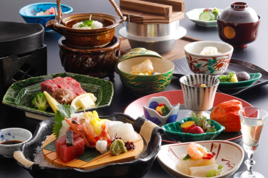 神戸牛と旬の味覚を取り入れた、おすすめの旬会席プランです。※イメージ
