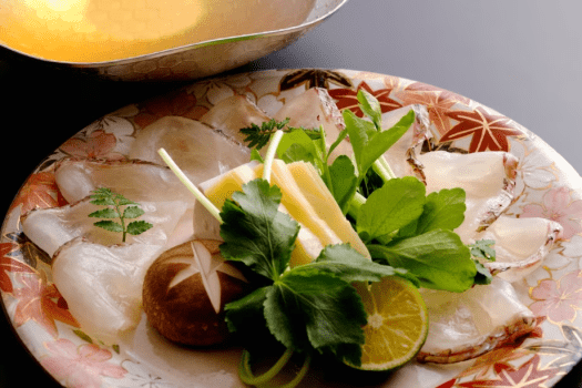 桜鯛のしゃぶしゃぶ