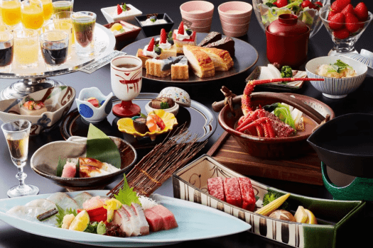 季節の美味食材を存分に味わえる特選会席料理　※イメージ