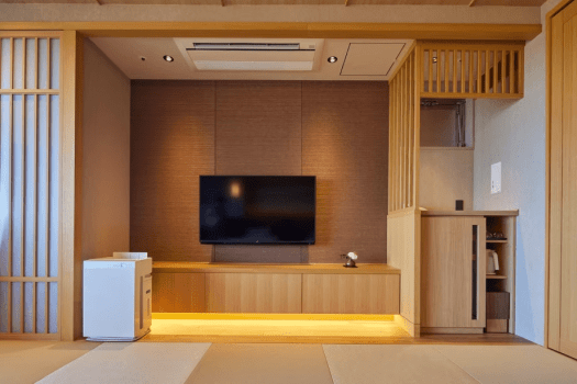 Japanese-Modern Room(Non-Smoking) with Scenic Open-Air Bath, Twin Beds, Kaiseki dinner [restaurant]