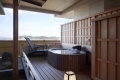 Japanese-Modern Room(Non-Smoking) with View Open-Air Bath, Twin Beds, Kaiseki dinner [Private Dining Room]